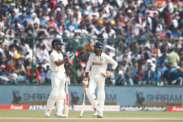 Virat Kohli of India and Ravindra Jadeja of India (Photo by Pankaj Nangia/Getty Images)