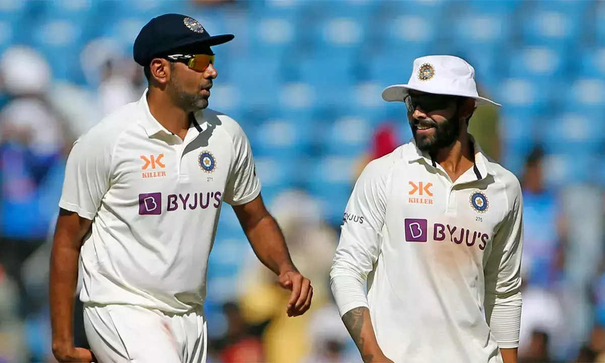 Ravindra Jadeja and R Ashwin