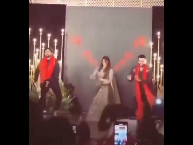 Rohit Sharma dancing with wife Ritika Sajdeh