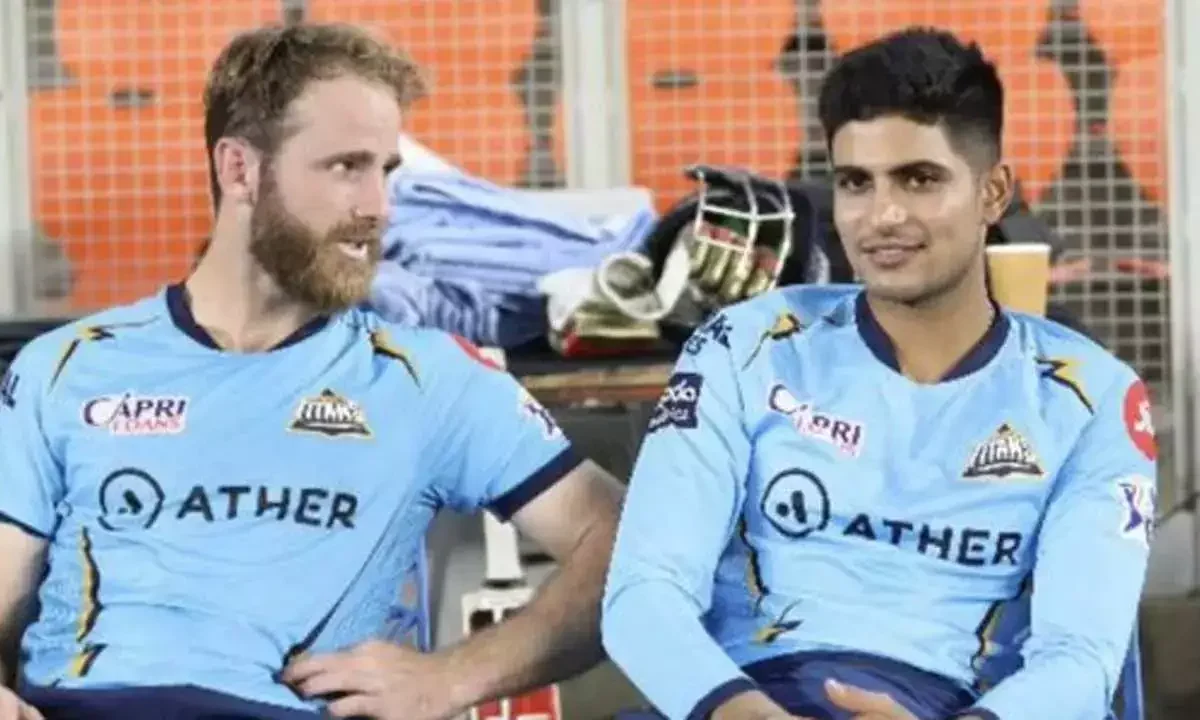 Shubman Gill and Kane Williamson