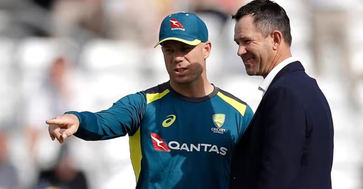 David Warner and Ricky Ponting