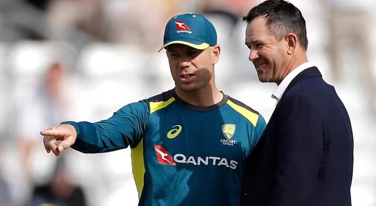 David Warner and Ricky Ponting