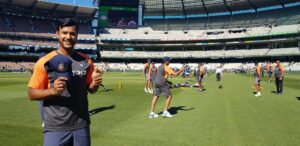 Mayank Agarwal in his Debut Test