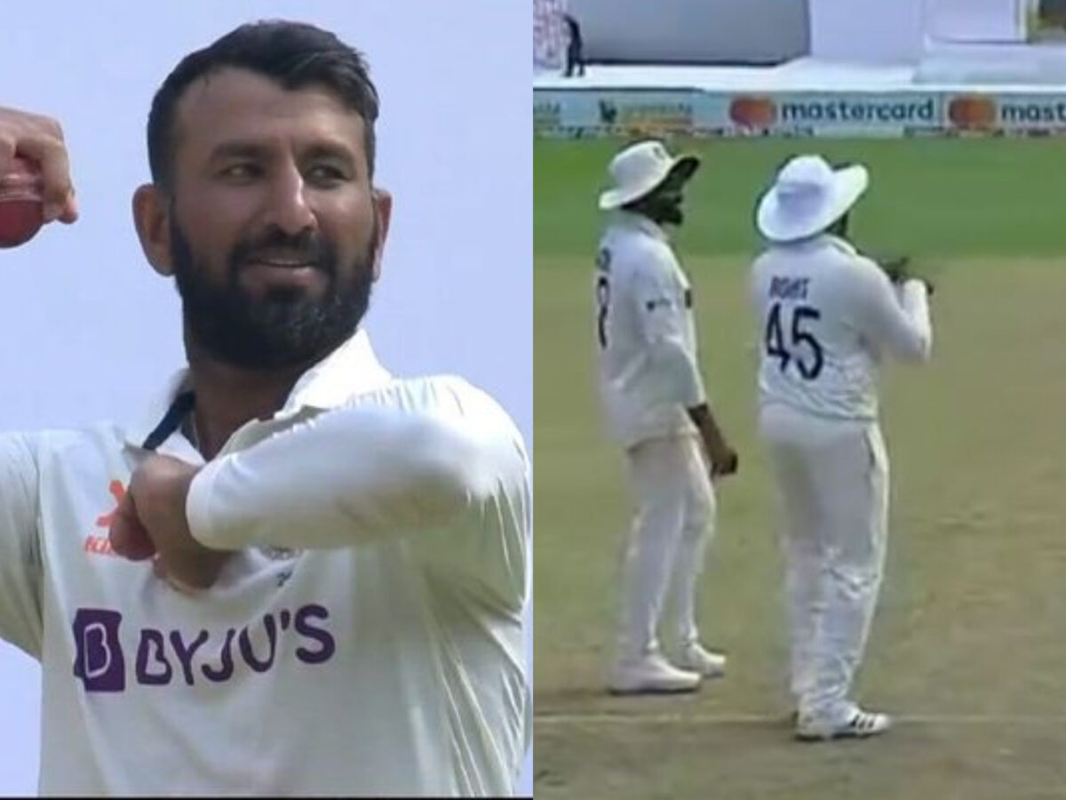 IND vs AUS: Watch- Rohit Sharma Enacts Cheteshwar Pujara's Bowling Action 1 wtc final