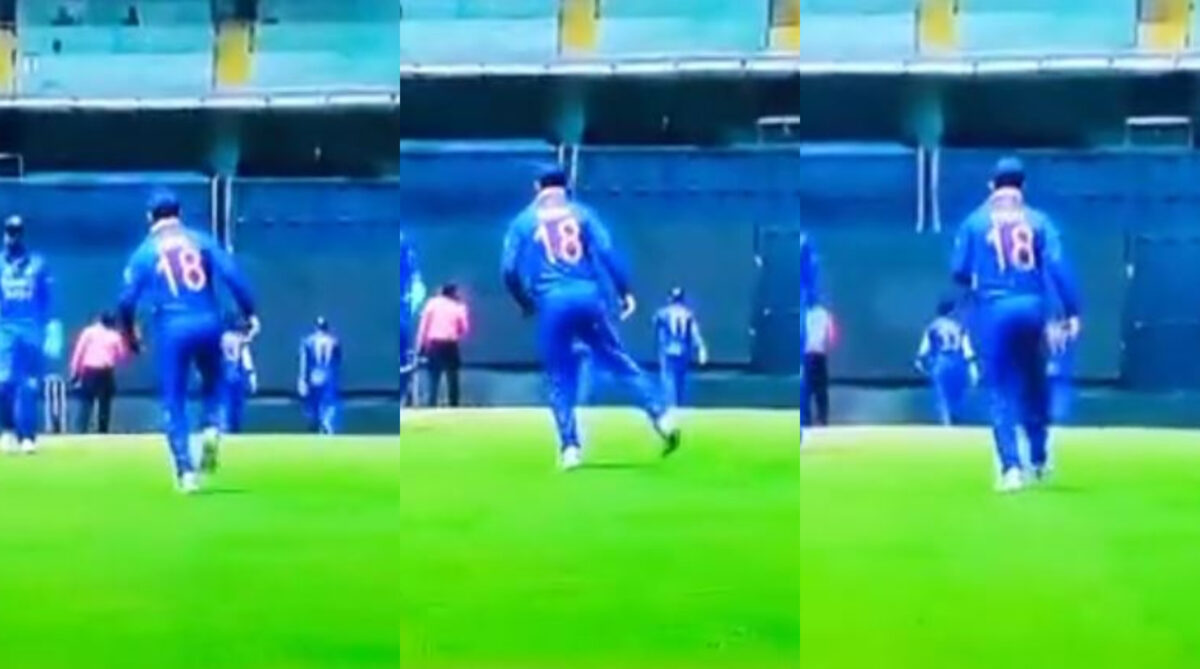 IND vs AUS 2023: Watch- Virat Kohli Does The 'Naatu Naatu' Dance Steps In Slips During 1st ODI Against Australia 1
