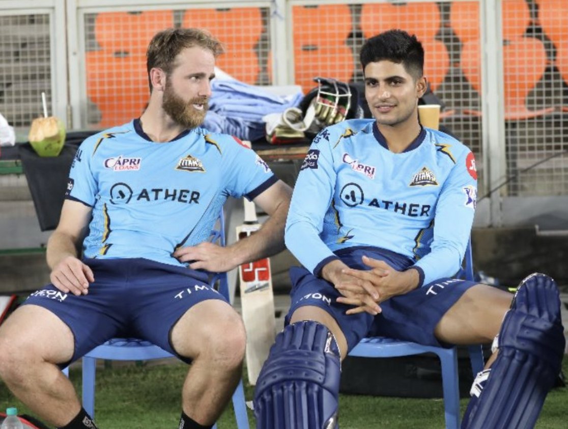 Kane Williamson and Shubman Gill