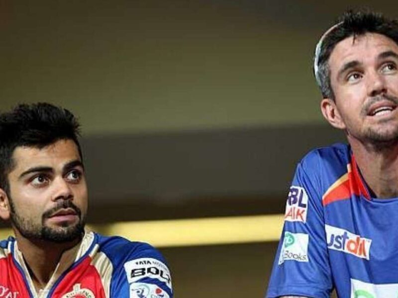 Kevin Pietersen and Virat Kohli