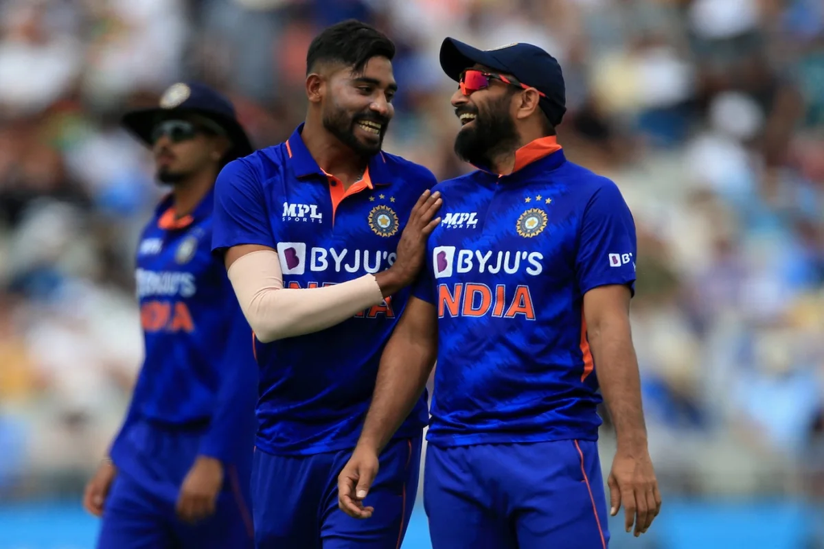 Mohammad Shami and Mohammed Siraj