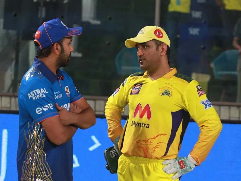 MS Dhoni and Rohit Sharma