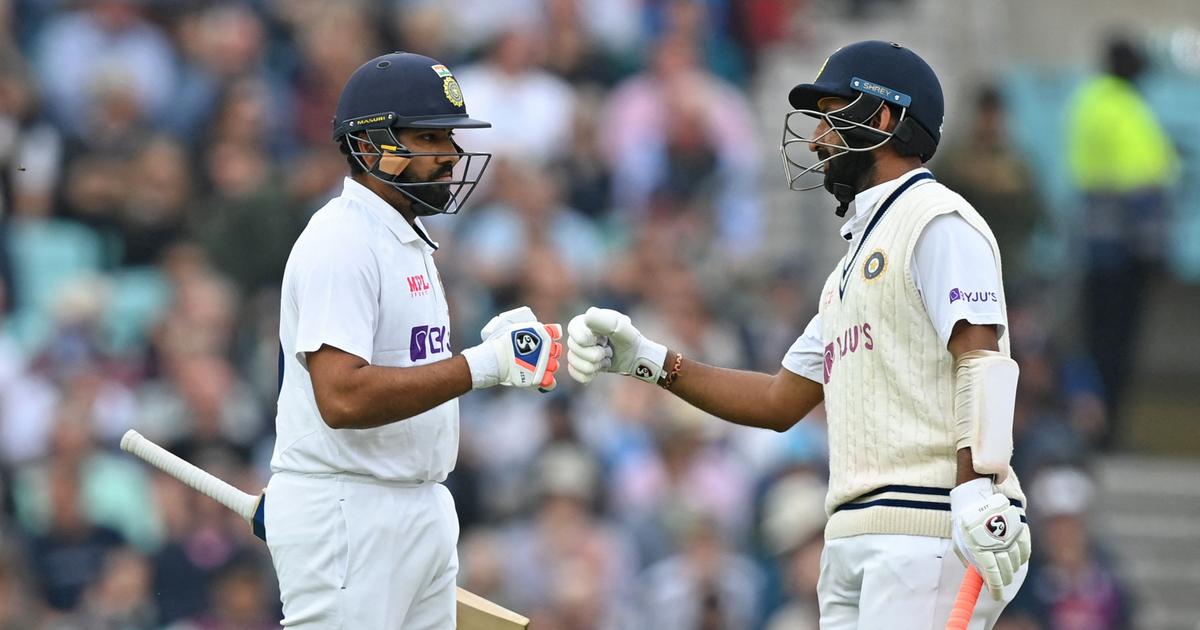 Rohit Sharma and Cheteshwar Pujara