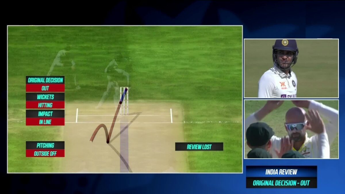 IND vs AUS: WATCH- Nathan Lyon Lands A Big Blow To India; Dismisses Shubman Gill LBW For 128 1