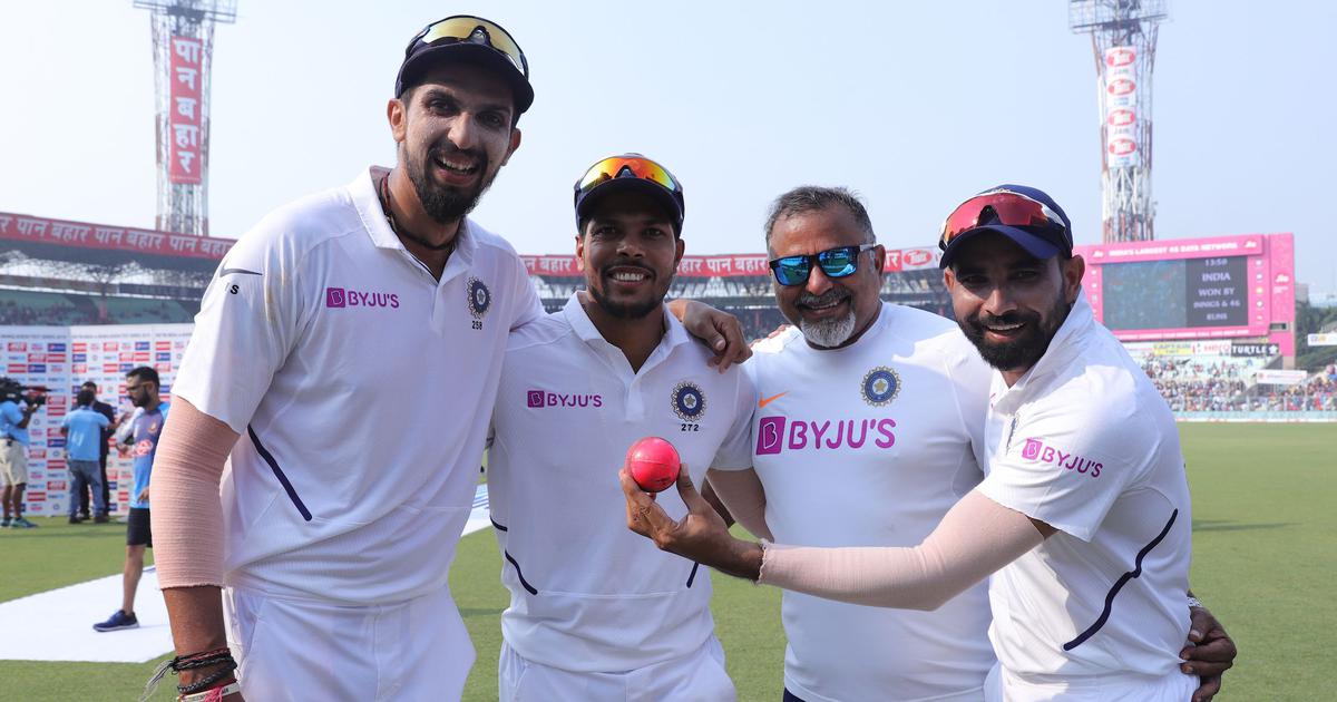 Bharat Arun With Indian Pacers