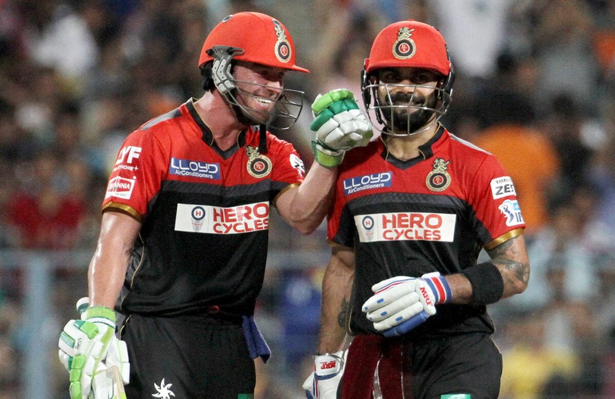 Virat Kohli and Ab de Villiers