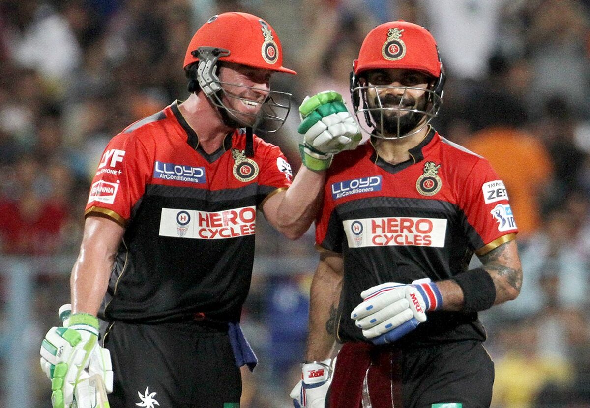 Virat Kohli and Ab de Villiers