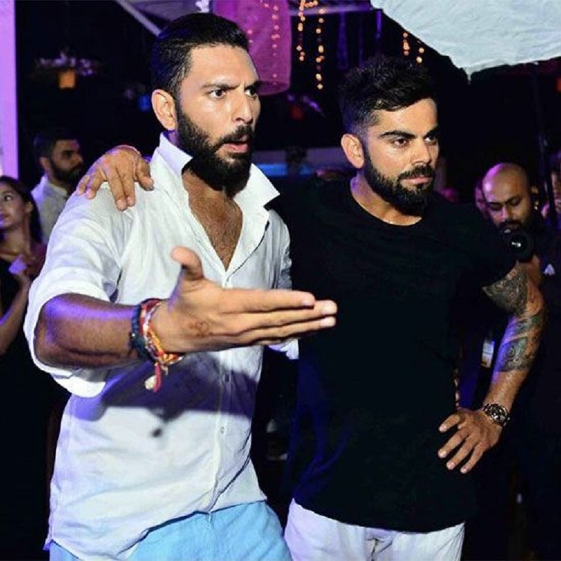 Yuvraj Singh and Virat Kohli