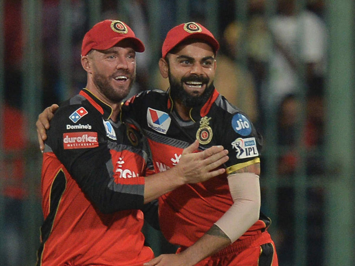 Virat Kohli and AB de Villiers