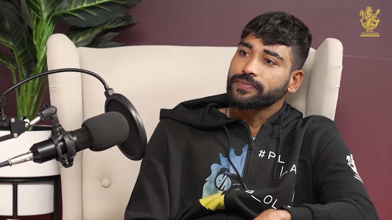 Mohammed Siraj in RCB podcast