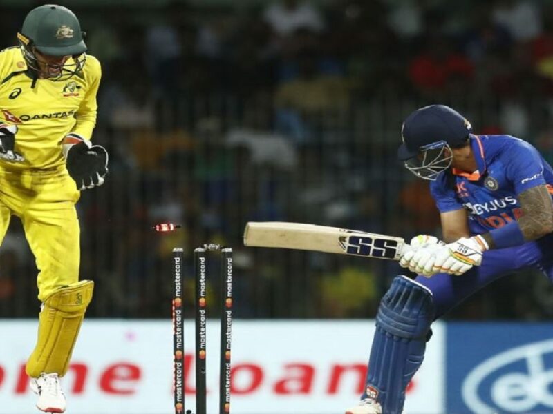 Suryakumar Yadav Golden Duck in 3rd ODI