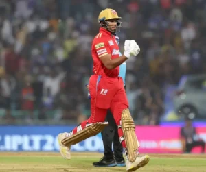 Shahrukh Khan after scoring winning 4 in IPL 2023