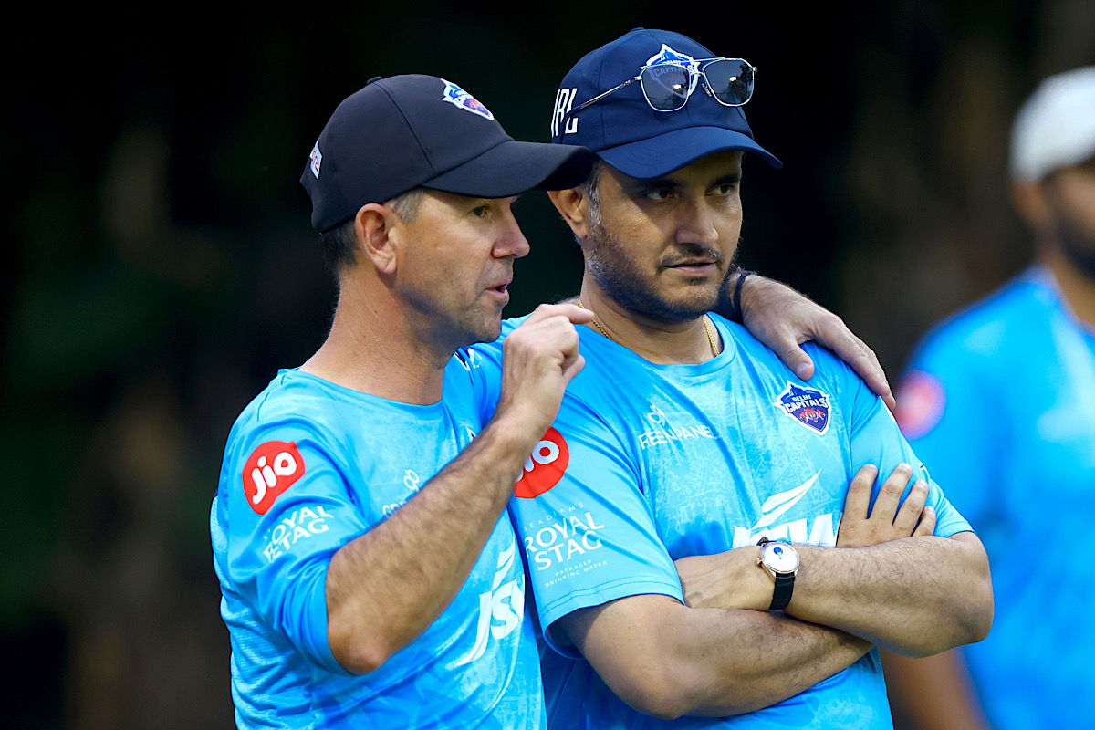 Ricky Ponting and Sourav Ganguly