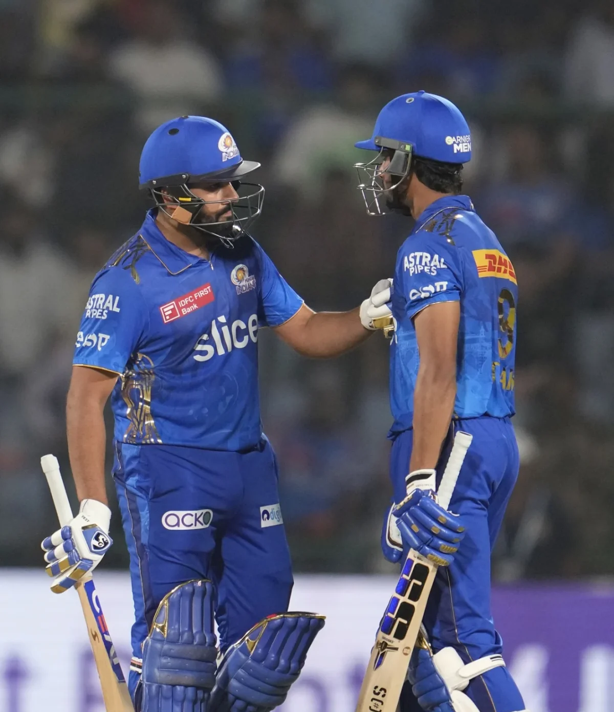 Rohit Sharma and Tilak Varma