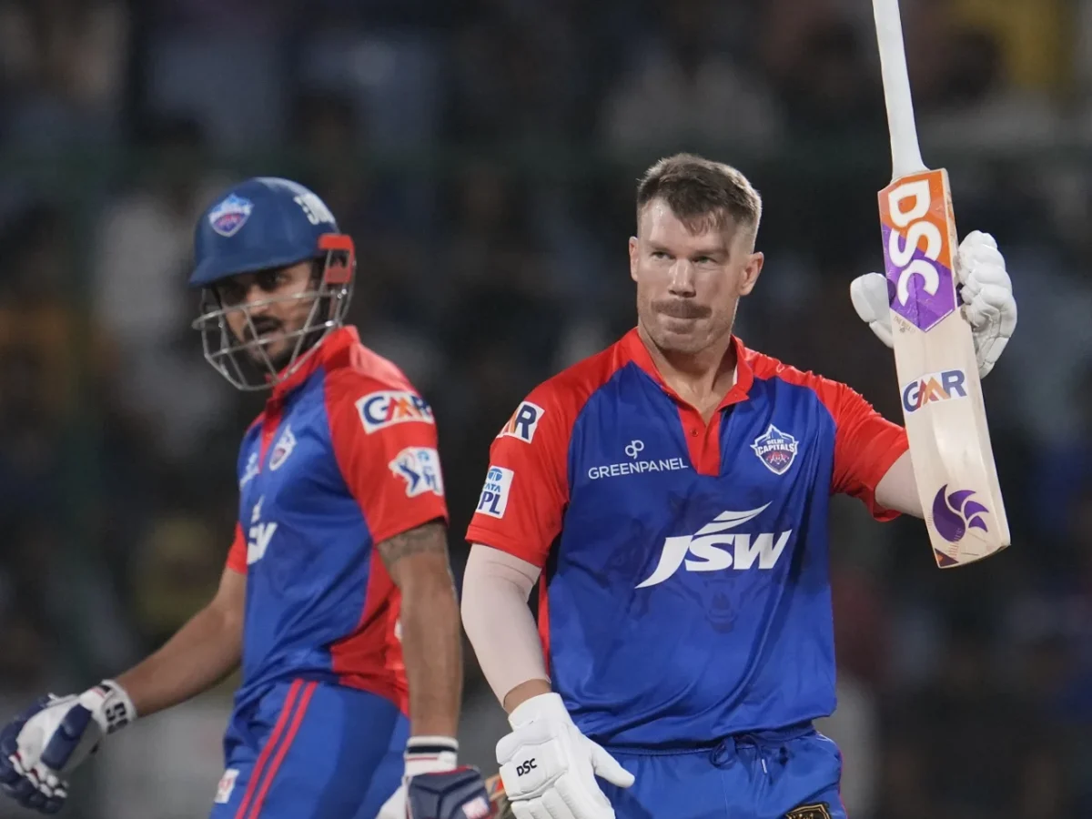 David Warner vs KKR in IPL 2023