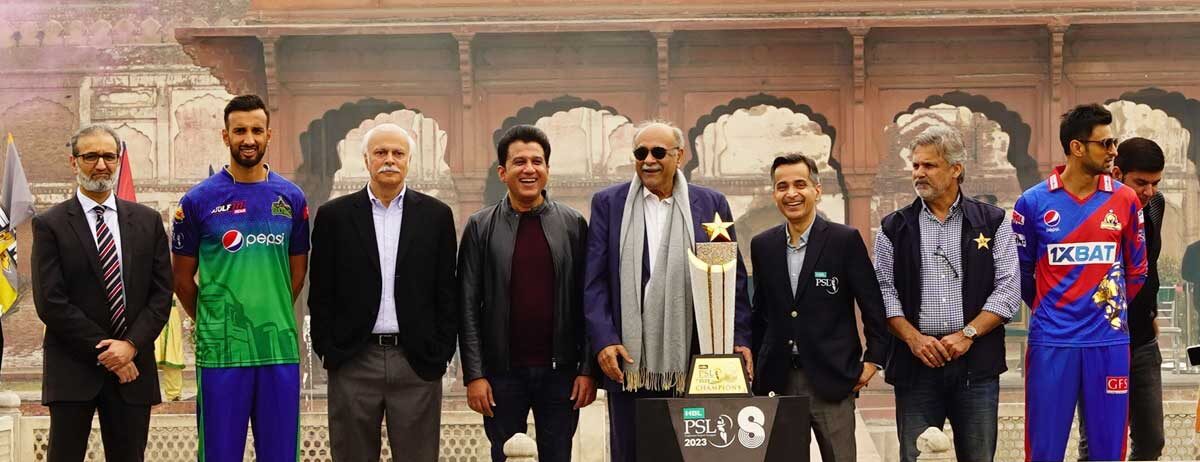 Najam Sethi With PSL 8 Team Representatives