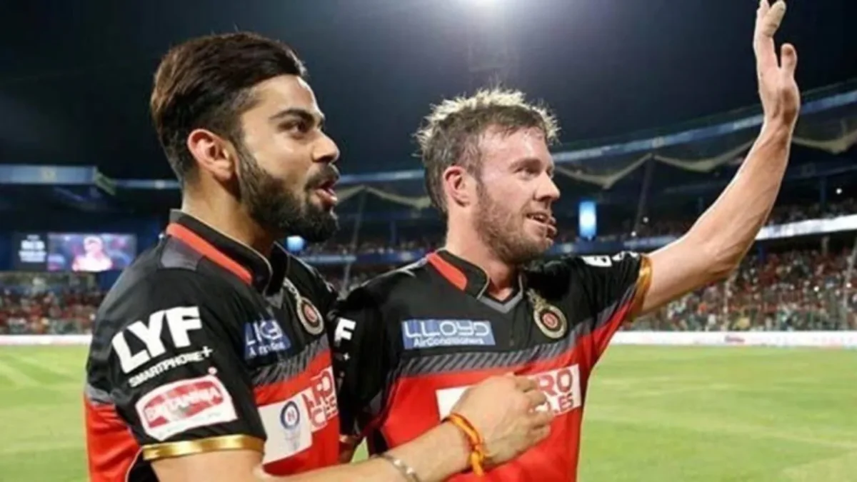 AB de Villiers and Virat Kohli