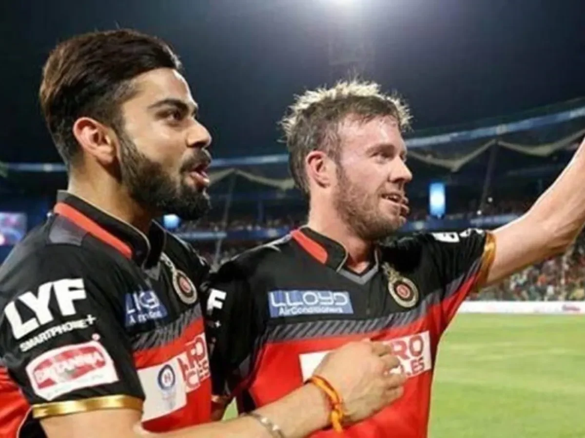 AB de Villiers and Virat Kohli