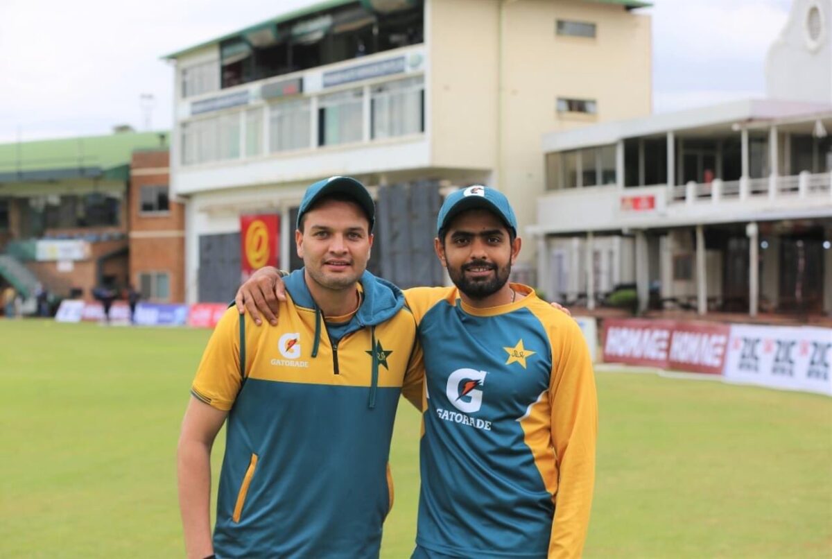 Babar Azam and Usman Qadir