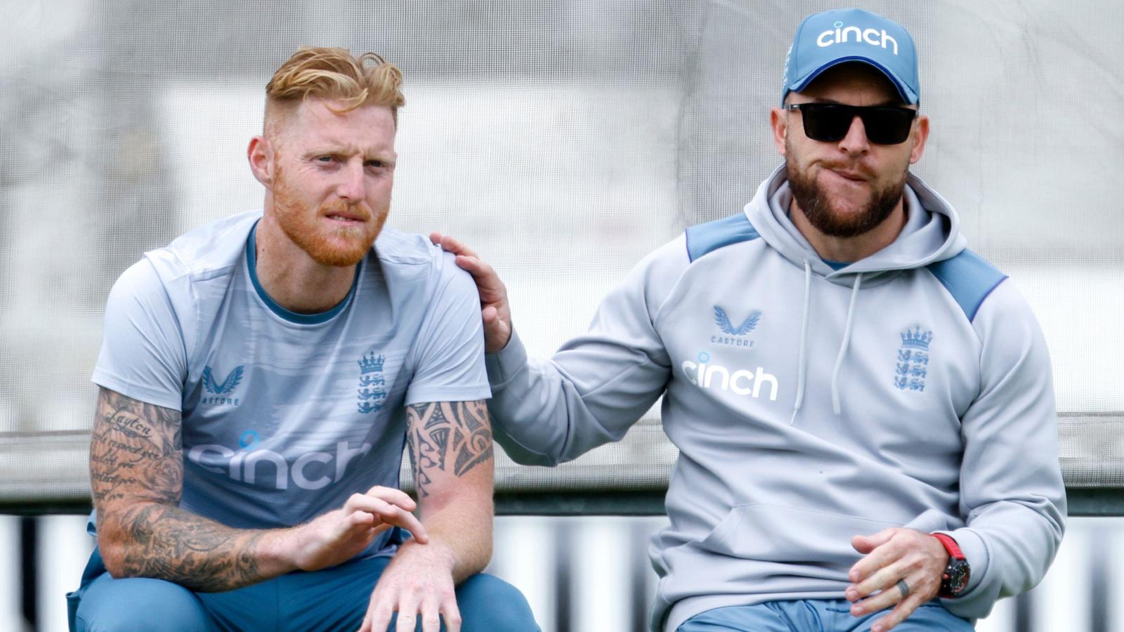 Ben Stokes and Brendon Mccullum