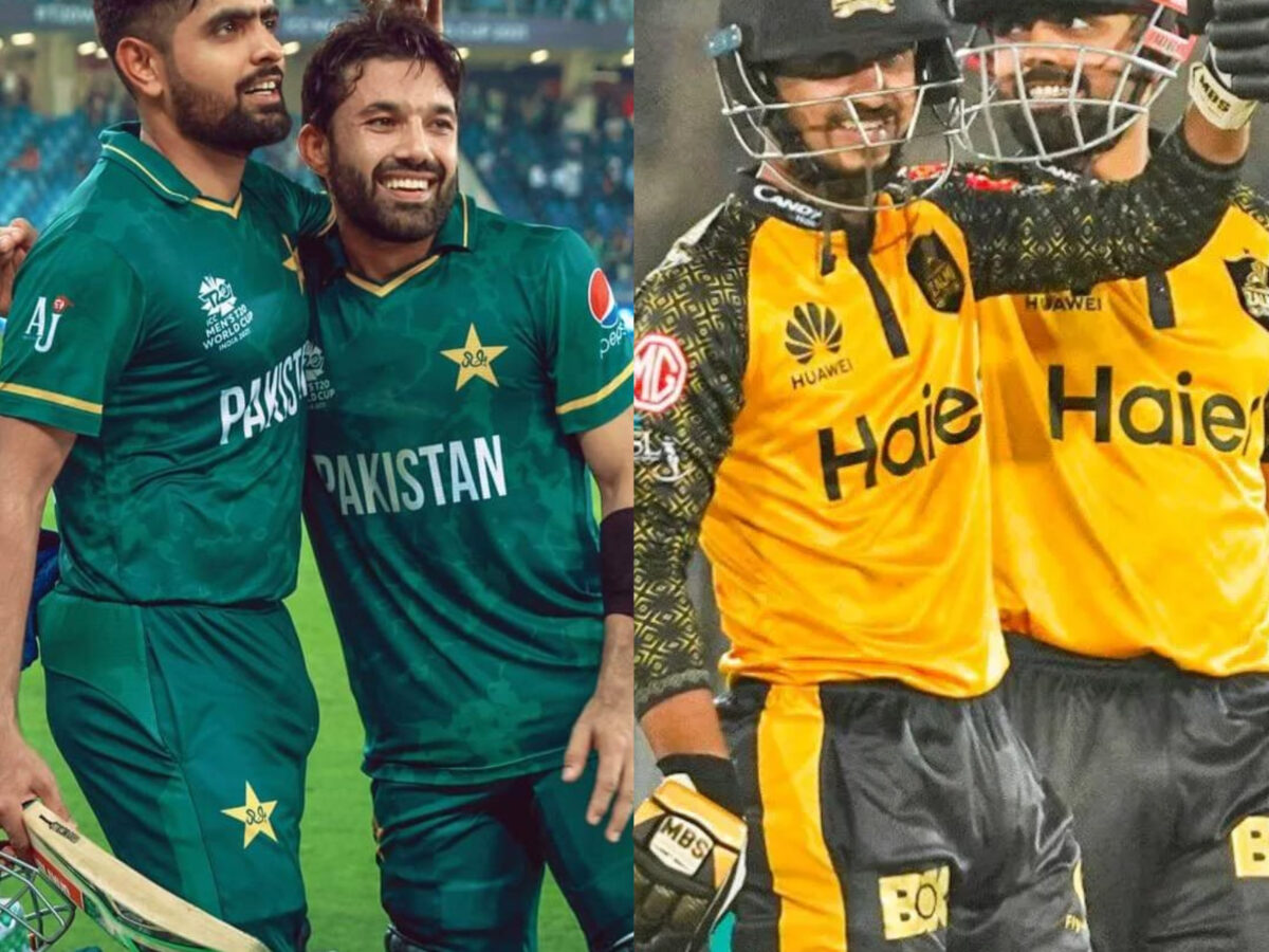 Babar Azam and Mohammad Rizwan, Saim Ayub and Babar Azam