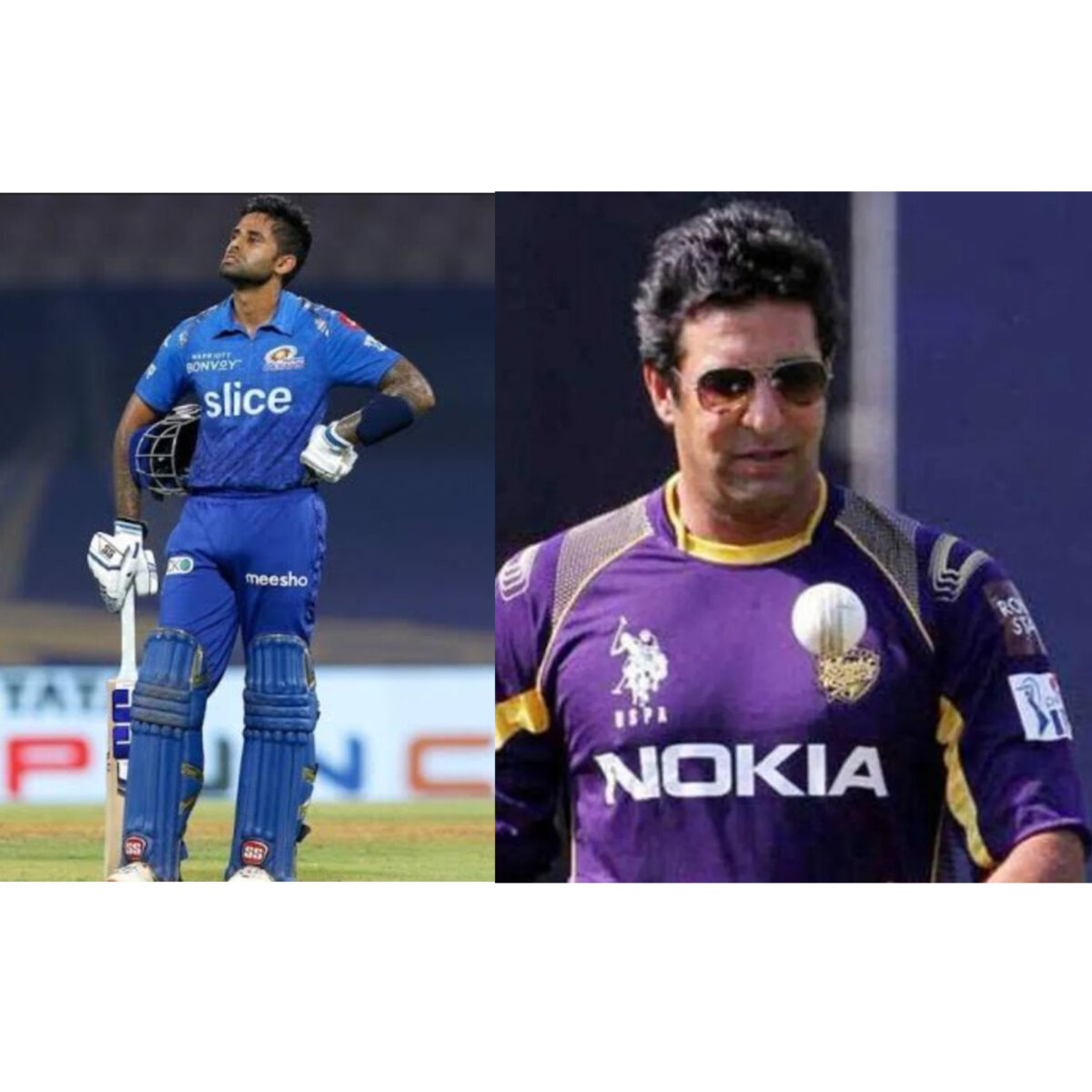 Suryakumar Yadav and Wasim Akram