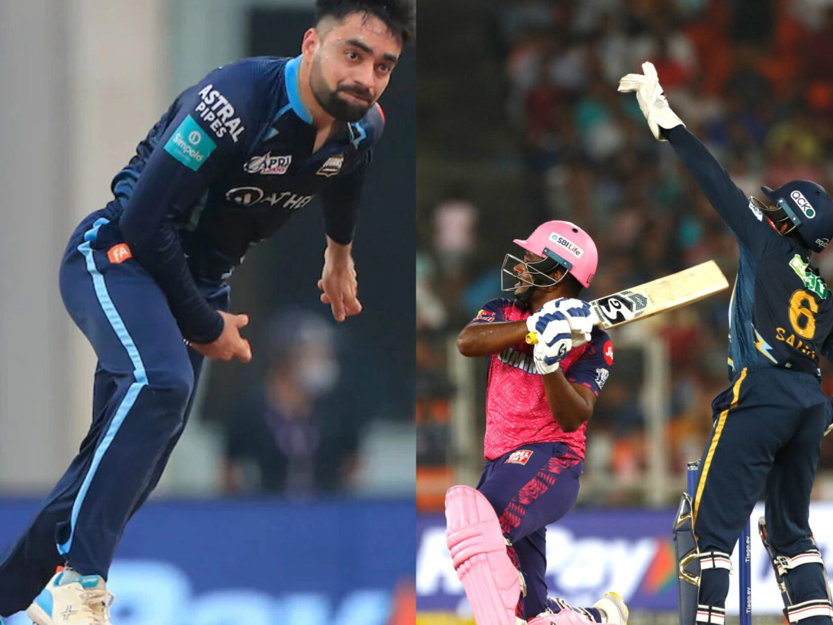 Sanju Samson vs Rashid Khan in IPL 2023