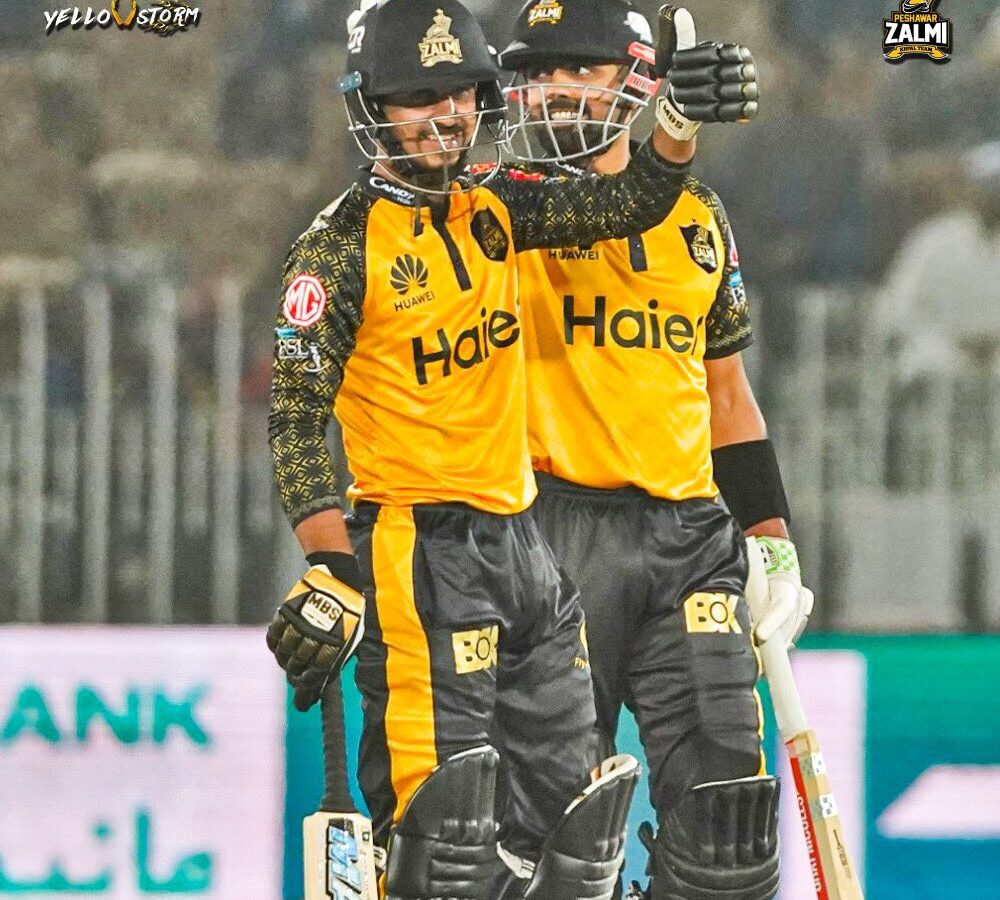 Saim Ayub and Babar Azam