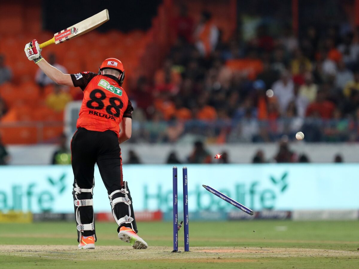 Harry Brook against PBKS in IPL 2023