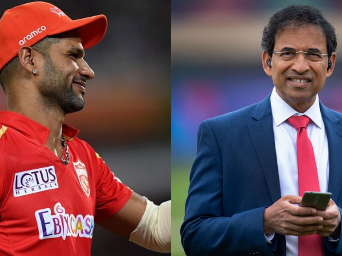Shikhar Dhawan, Harsha Bhogle