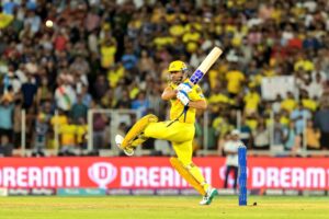 MS Dhoni against RR in IPL 2023