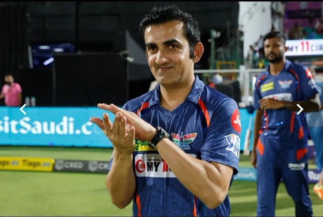 LSG mentor Gautam Gambhir