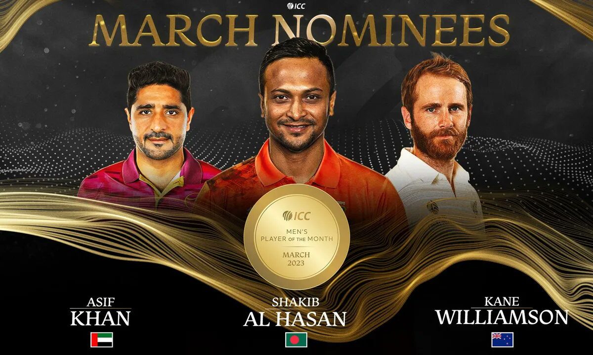 ICC Nominees For March Month
