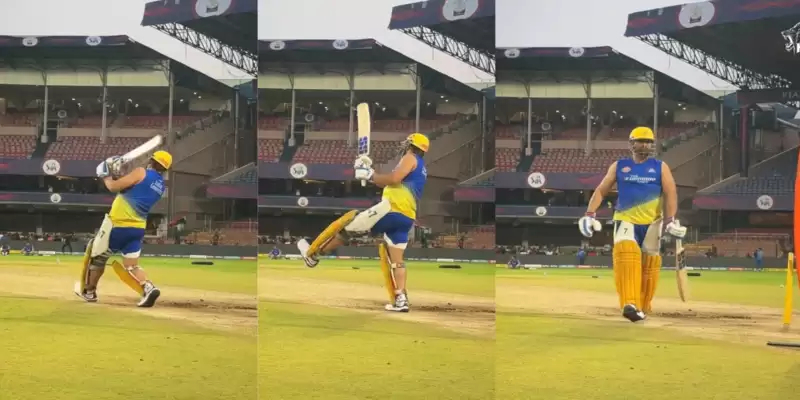 IPL 2023: Watch- MS Dhoni Hits Some Massive Sixes In M Chinnaswamy Stadium Ahead Of RCB vs CSK Match 3