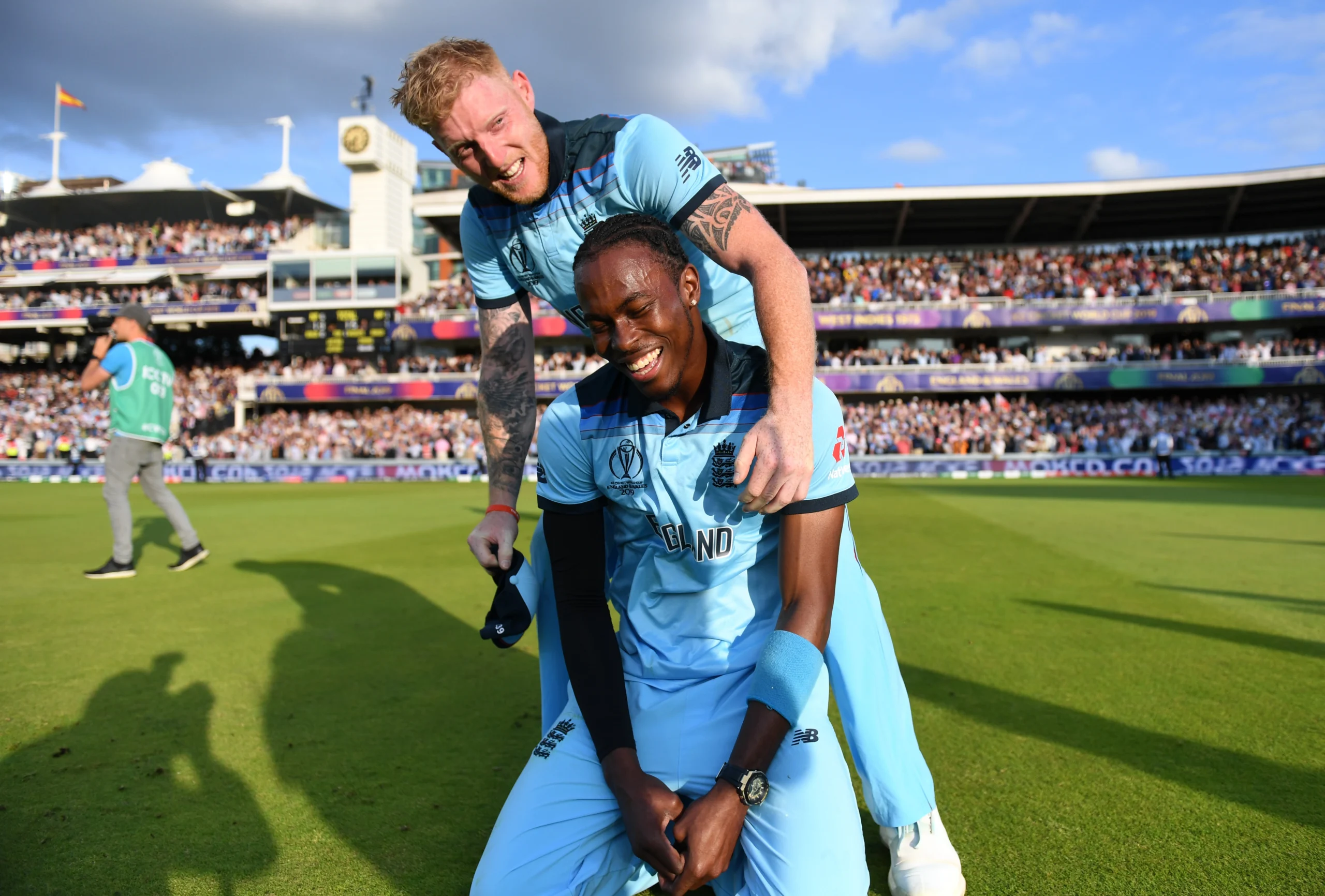 Jofra Archer and Ben Stokes