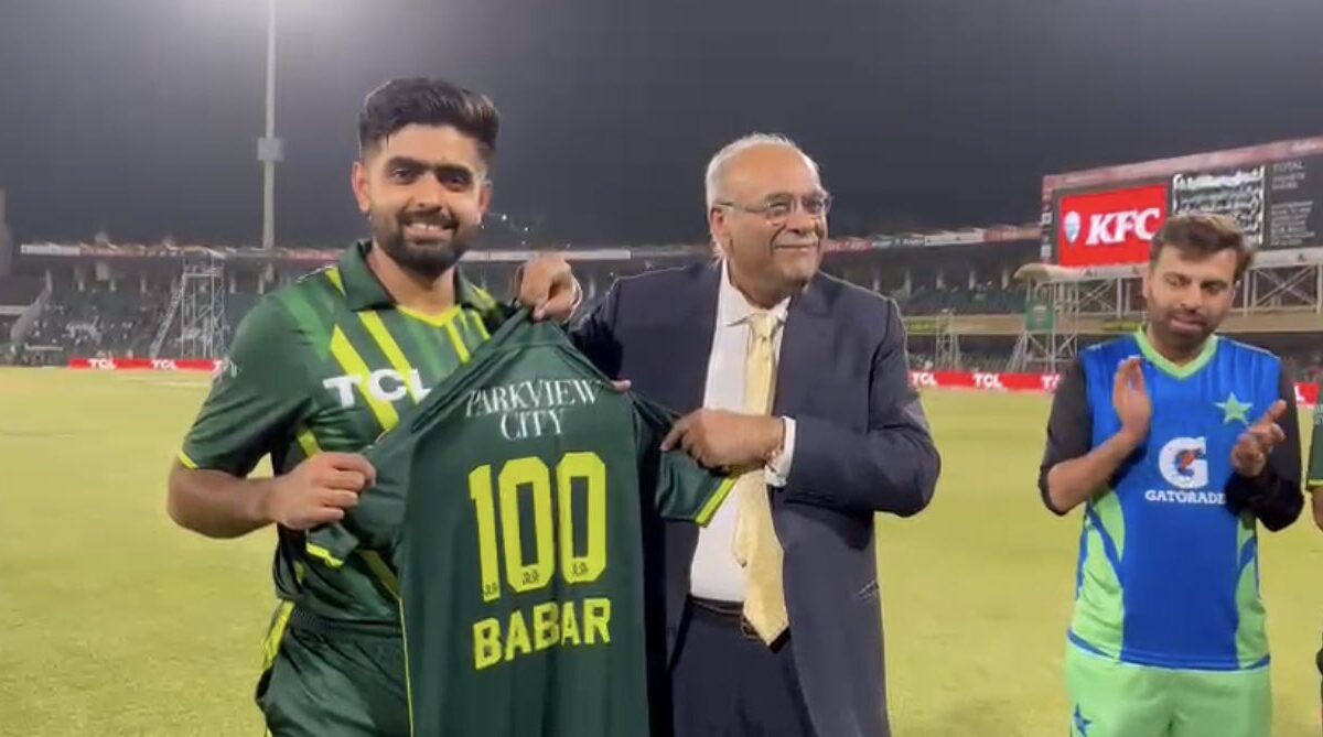 Najam Sethi and Babar Azam