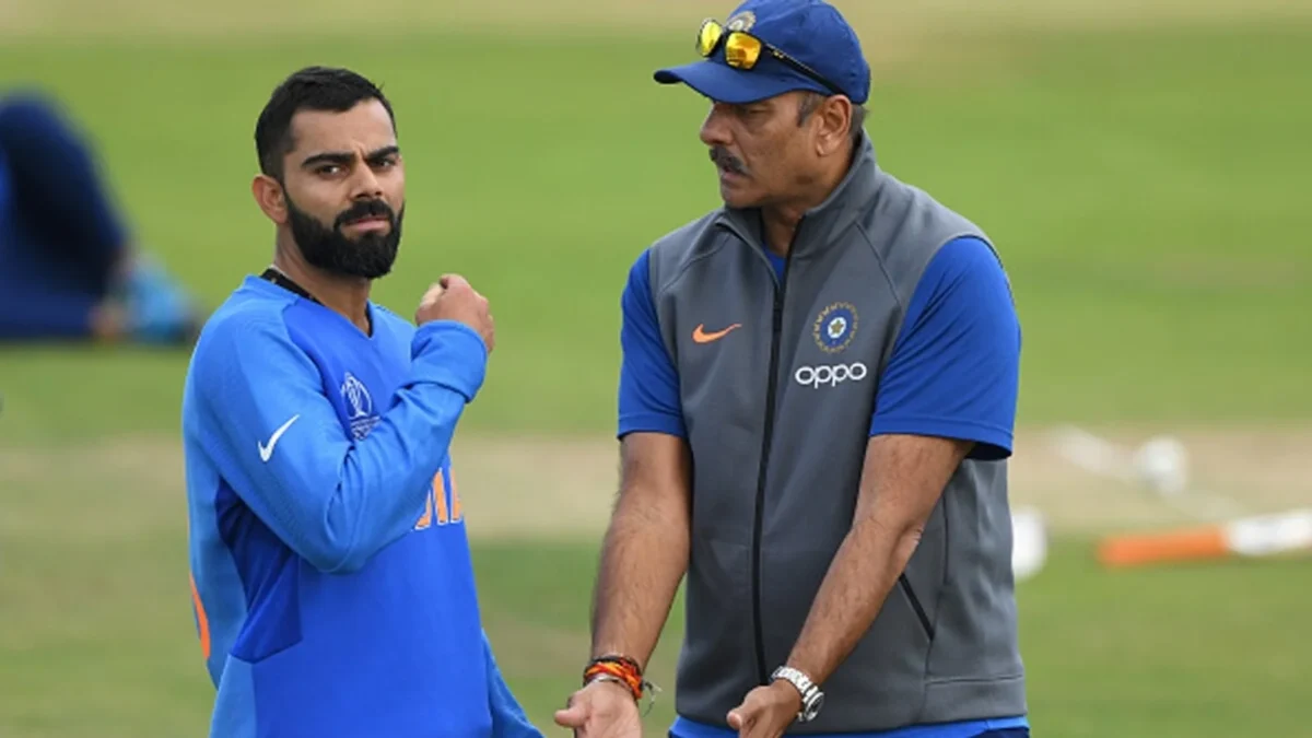 Ravi Shastri And Virat Kohli