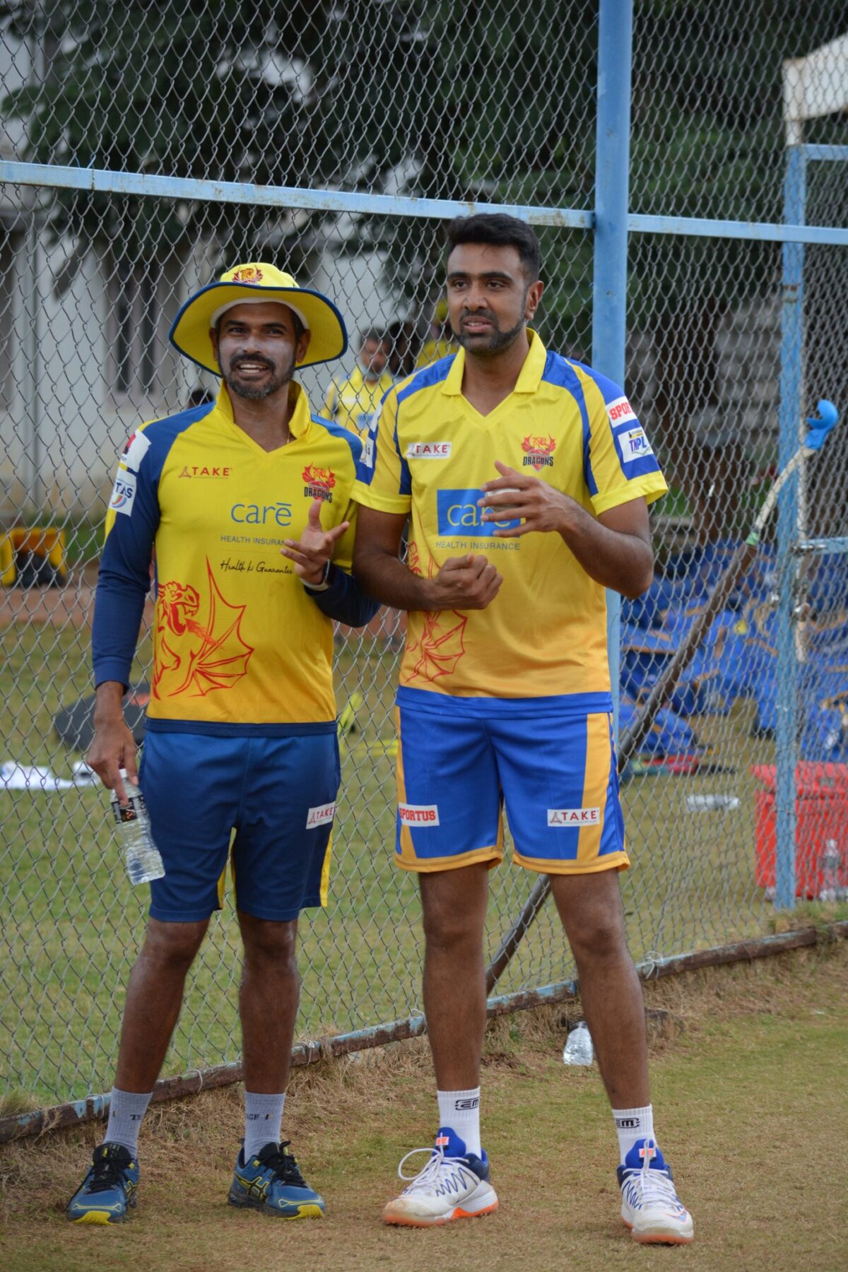 Ravichandran Ashwin And Subramaniam Badrinath