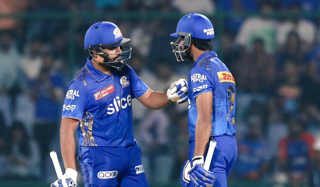 Rohit Sharma and Tilak Varma