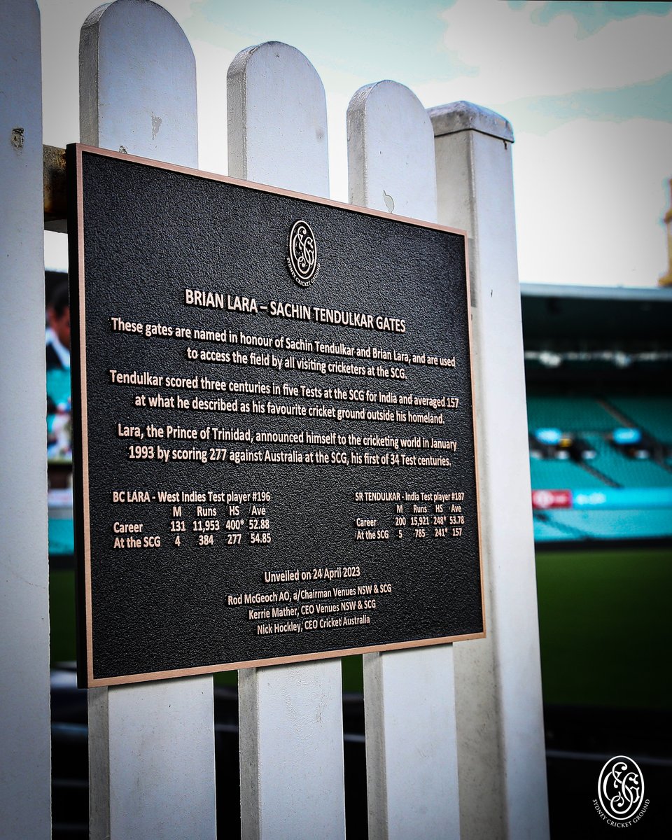 Sydney Cricket Gate