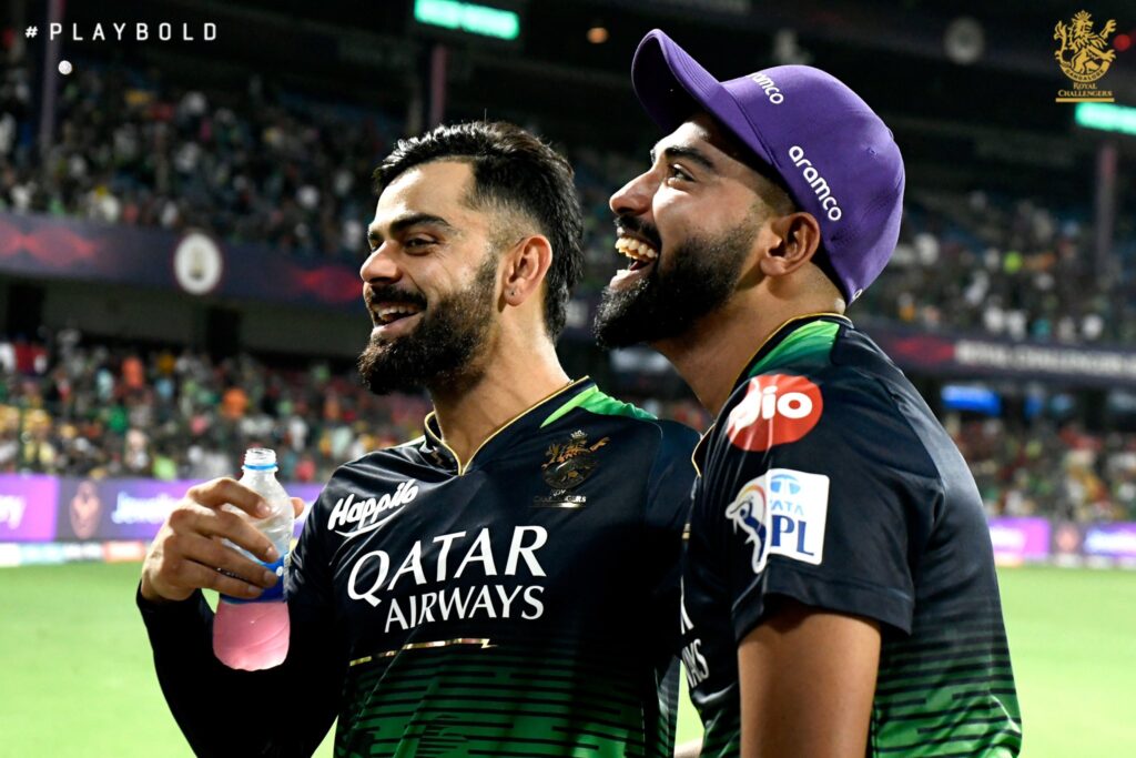 IPL 2023: Watch - Virat Kohli And Mohammed Siraj Engage In Serious ...