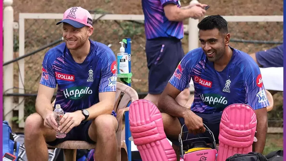 Jos Buttler and Ravichandran Ashwin