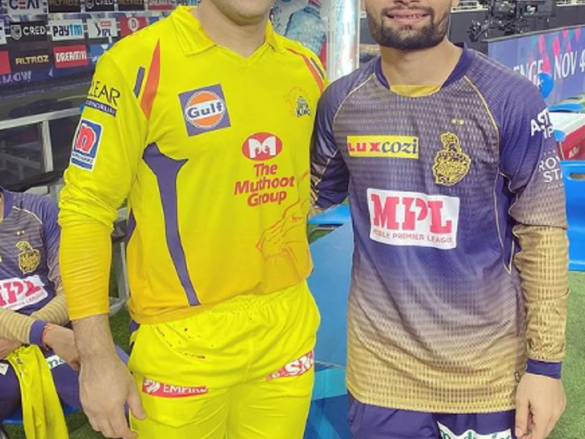 Rinku Singh and MS Dhoni